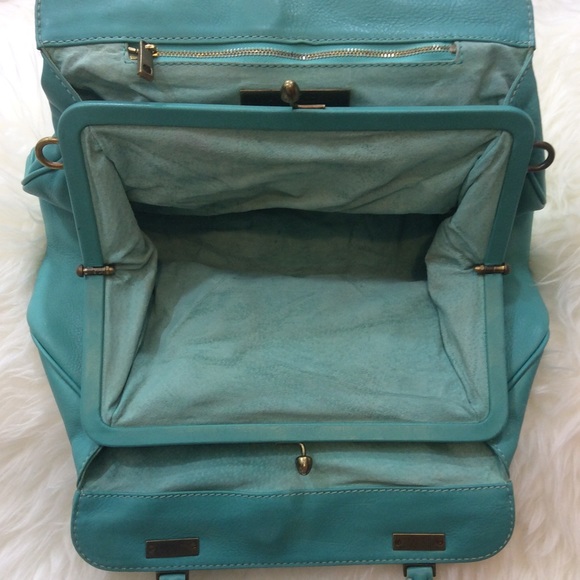Marc Jacobs Tiffany Blue Satchel Purse - Picture 3 of 7